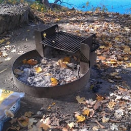 Fire ring, campsite #1