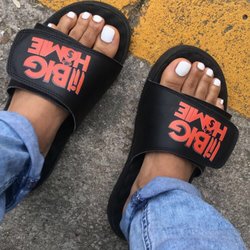 Unique Nails & Spa - White Gel Pedicure #lilBigHomie