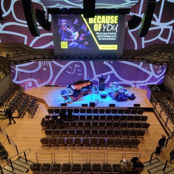 SFJAZZ - The view from the balcony seats - Performing Arts Near Me - San Francisco, California