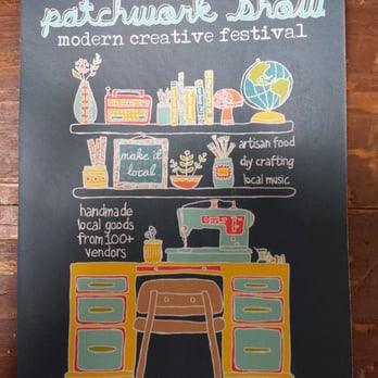 Patchwork Edible - a blackboard with a drawing of a kitchen - Do-It-Yourself Food Near Me - Costa Mesa, California