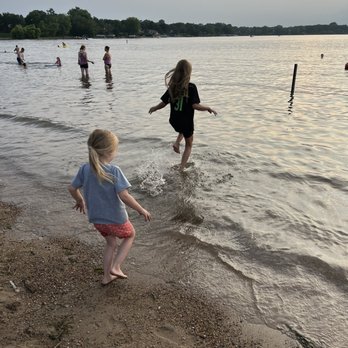 Antlers Park - Grandchildren running into the water! - Parks Near Me - Lakeville, Minnesota
