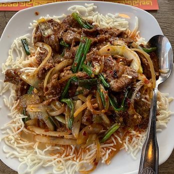 Chef Wang 状元楼 - Mongolian Beef - a little heat, but so wonderful. - Szechuan Near Me - Tucson, Arizona