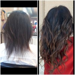Kim's Kreations - Kim continues to amaze me! She made my thin hair look fantastic with fabulous extensions! Excellent service and great prices too!