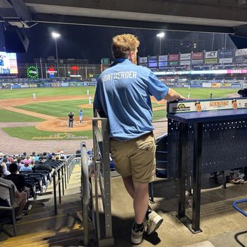 Dunkin' Donuts Park - Love the ushers message - Stadiums & Arenas Near Me - Hartford, Connecticut