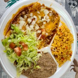 Cheese enchaladas
