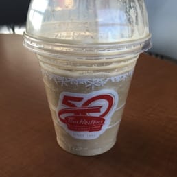 Iced Capp wasn't mixed properly and wasn't even filled up all the way. Waste of my money.