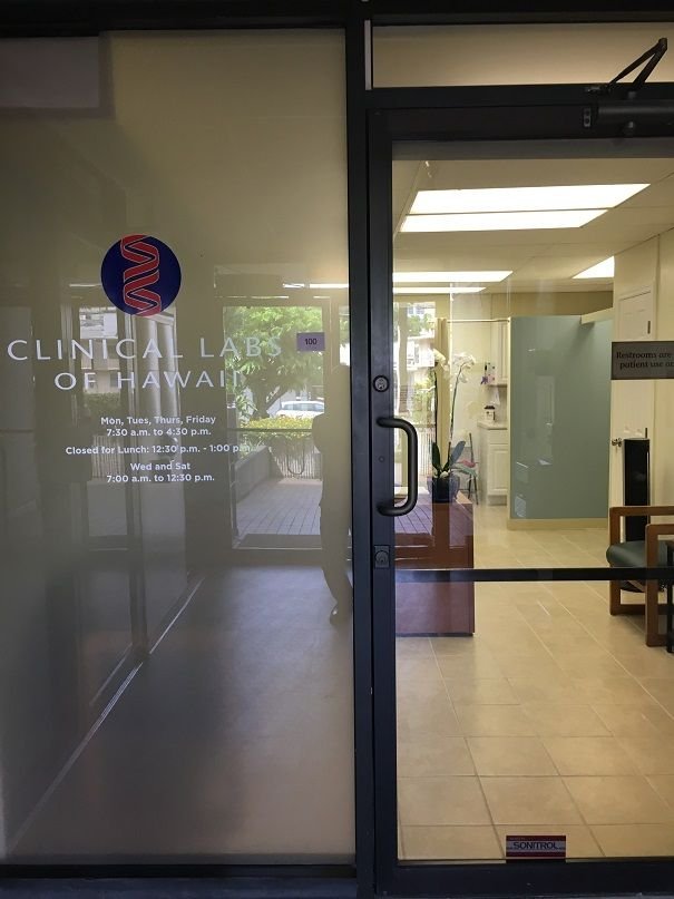 CLINICAL LABS OF HAWAII Updated September 2024 1712 Liliha St