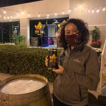 Five Suits Brewing - Grabbed this crowler for this week's Yelp Elite event, but also bought a couple of four packs too! - Breweries Near Me - Vista, California