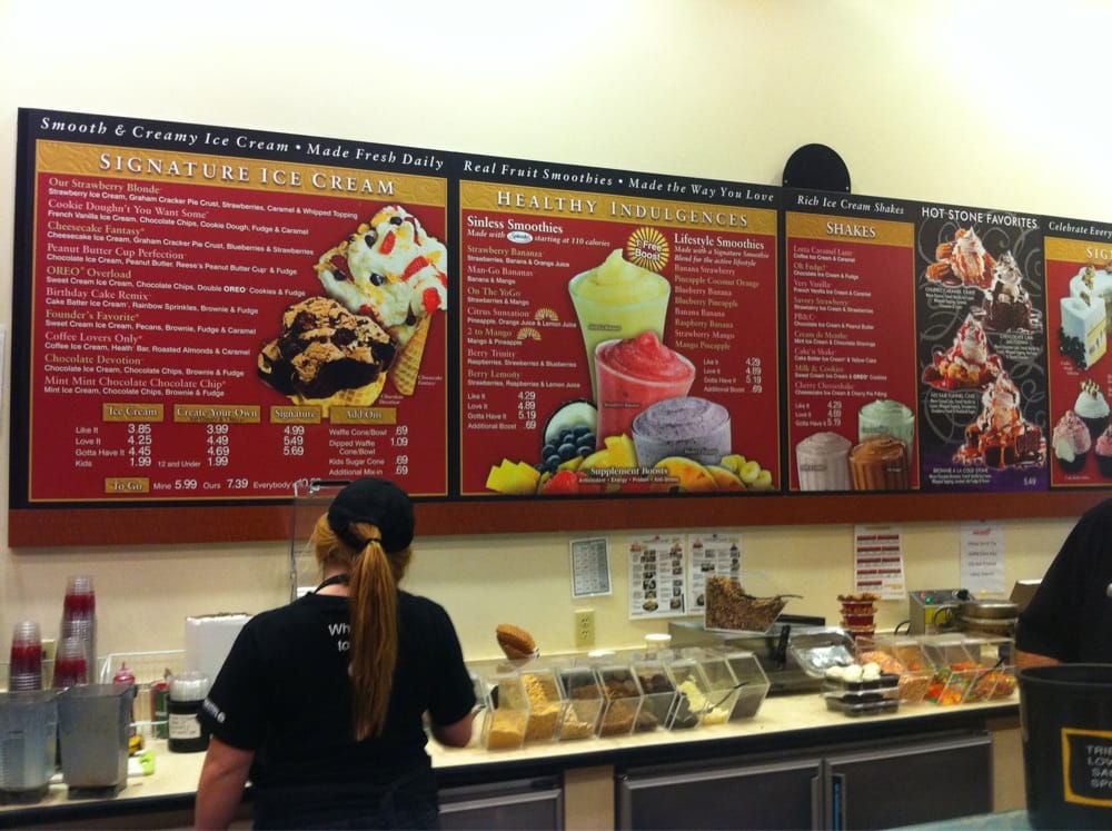 COLD STONE CREAMERY CLOSED 4142 Legendary Dr, Destin, Florida Ice