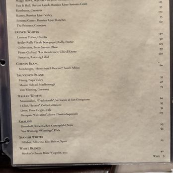 Meehan's Chophouse - Wine List - April 2025 - Steakhouses Near Me - Mansfield, Texas Meehan's Chophouse - Wine List - April 2025 - Steakhouses Near Me - Mansfield, Texas