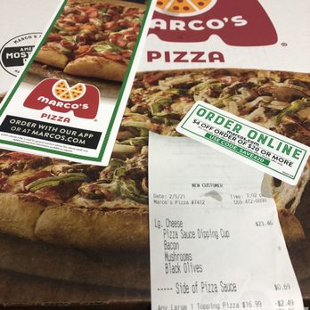Marco's Pizza - The box - Chicken Wings Near Me - Clovis, California