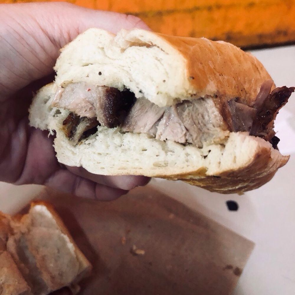 Nuestra Parrilla - Pork Sandwich - so good!! - Argentine Near Me - Buenos Aires, C Nuestra Parrilla - Pork Sandwich - so good!! - Argentine Near Me - Buenos Aires, C