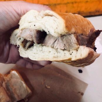 Nuestra Parrilla - Pork Sandwich - so good!! - Argentine Near Me - Buenos Aires, C