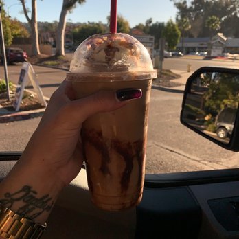 J.E.T.S. Espresso - Snickers frappe with double shot - Coffee & Tea Near Me - Bonita, California J.E.T.S. Espresso - Snickers frappe with double shot - Coffee & Tea Near Me - Bonita, California
