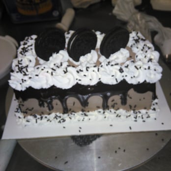Baskin-Robbins - a chocolate cake decorated with cookies and sprinkles - Ice Cream & Frozen Yogurt Near Me - Philadelphia, Pennsylvania Baskin-Robbins - a chocolate cake decorated with cookies and sprinkles - Ice Cream & Frozen Yogurt Near Me - Philadelphia, Pennsylvania