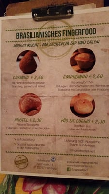 Menu photo 1 Hafenkante Hamburg, HH Menu photo 1 Hafenkante Hamburg, HH