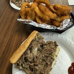 Ellie's Kitchen - Stuffed with steak and crisp veggies and cheese!