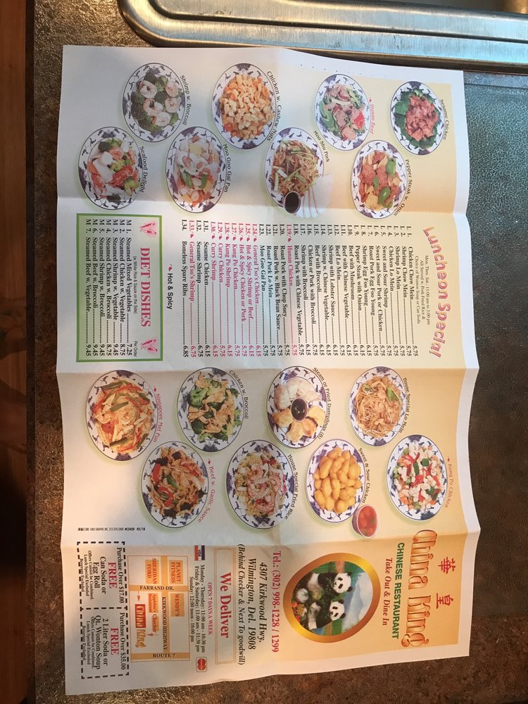 CHINA KING 22 Reviews Chinese 4307 Kirkwood Hwy, Wilmington, DE