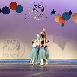 Creations Dance Studio - Junior Lyrical Competition Dance Team at Recital 2018