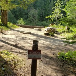 La Wis Wis Campground - Amazing views and good mix of open and shaded areas