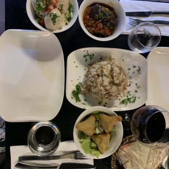 Di Yar - Our dinner for 2. Was plenty but blank and cold - Lebanese Near Me - Nice, 06