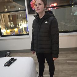 This is Emily. No doubt she was raised right. She's a problem solver and very professional and kind. Mot so for bearded desk clerk.