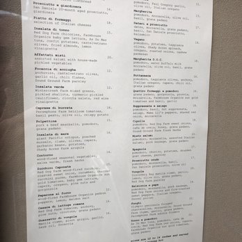 Bruciato - Menu - Pizza Near Me - Bainbridge Island, Washington