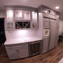 Small bar area in kitchen