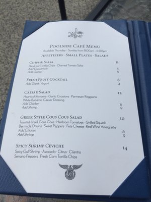 Menu photo 5 Rooftop at the Roosevelt New Orleans, LA Menu photo 5 Rooftop at the Roosevelt New Orleans, LA