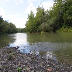 Indian Fort Nature Preserve - River access at the end of the red trail