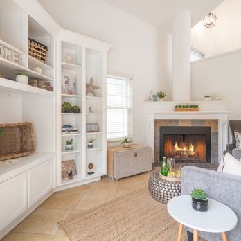 Custom Painting & Decorating - Painted all walls including the entertainment center. - Painters Near Me - Anaheim, California