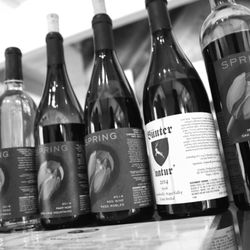 The wine lineup - small production, big flavor!