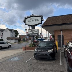 Outside