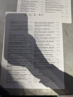 Menu photo 4 Back 40 Wine Clermont, FL Menu photo 4 Back 40 Wine Clermont, FL
