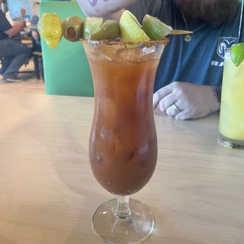 The Toasted Yolk Cafe - Spicy Blood Mary - Breakfast & Brunch Near Me - Myrtle Beach, South Carolina