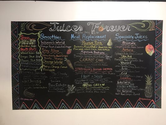 Menu photo 6 Juices Forever Albany, NY