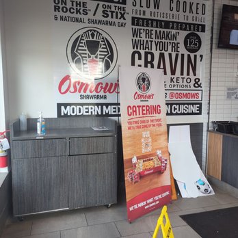 Osmow's Shawarma - a sign in a restaurant - Mediterranean Near Me - Surrey, British Columbia Osmow's Shawarma - a sign in a restaurant - Mediterranean Near Me - Surrey, British Columbia