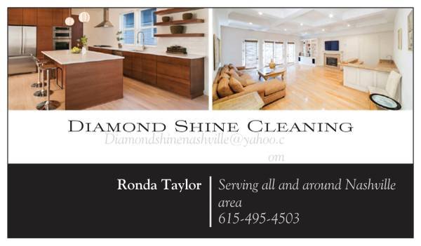 DIAMOND SHINE HOUSE CLEANING - Updated July 2025 - Nashville, Tennessee ...