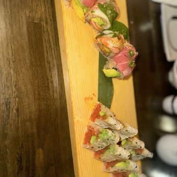 Hashi Gawa - Doube toro, hashi gawa roll - Japanese Near Me - Alameda, California Hashi Gawa - Doube toro, hashi gawa roll - Japanese Near Me - Alameda, California