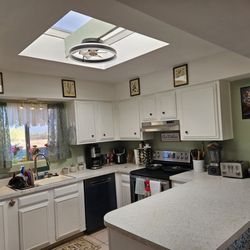 Scs Tile - Before old laminate topd