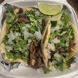 Steak tacos