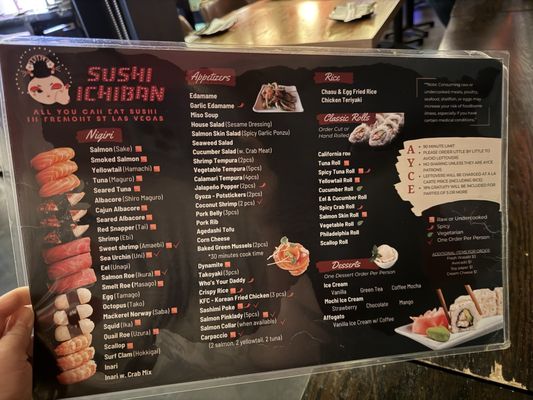 Menu photo 4 Sushi Ichiban Las Vegas, NV Menu photo 4 Sushi Ichiban Las Vegas, NV