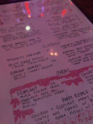 Menu photo 2 Emmy's Spaghetti Shack San Francisco, CA Menu photo 2 Emmy's Spaghetti Shack San Francisco, CA