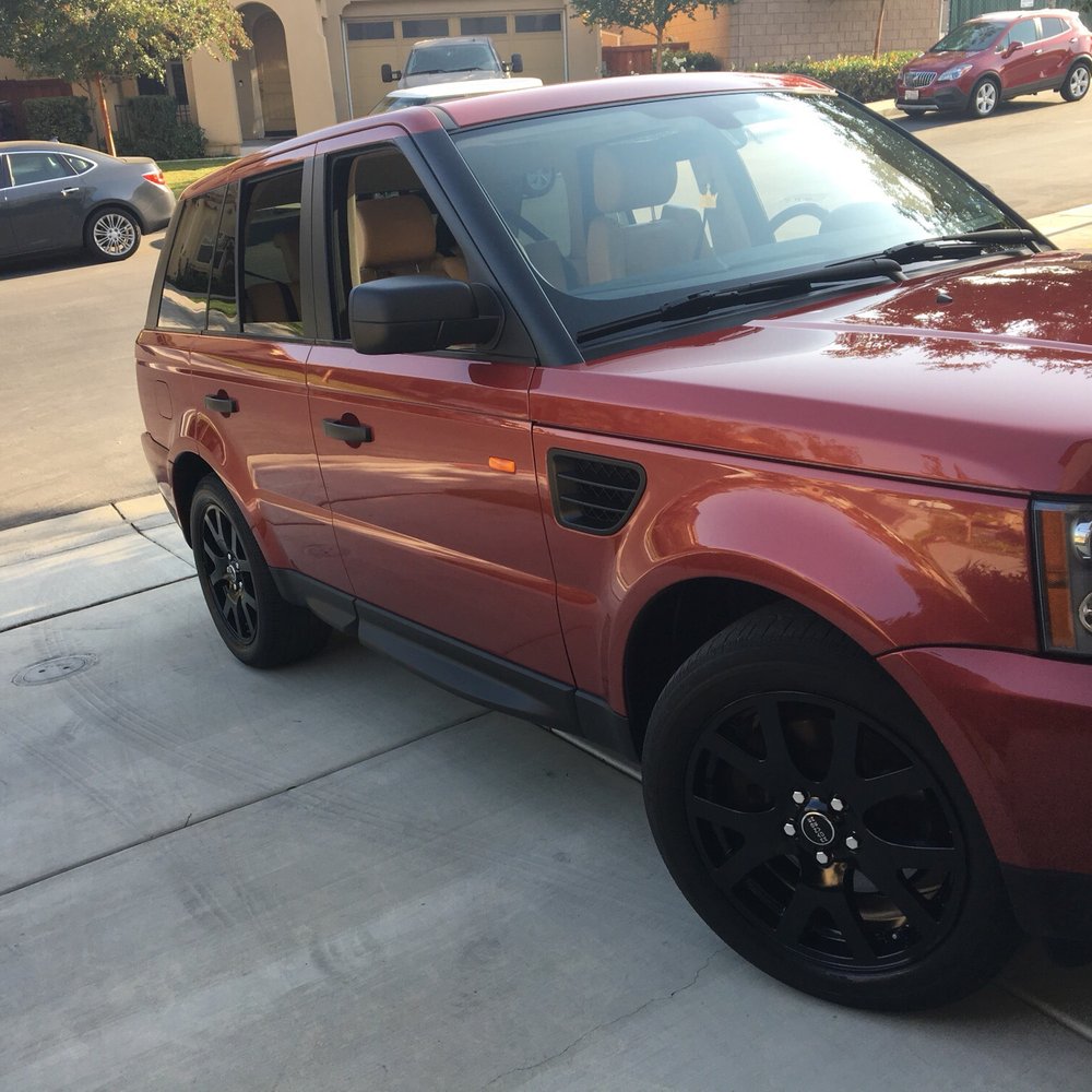 Hi Tech Auto Collision & Repair - Black powder coat on factory wheels. Husband thought I bought new wheels. Amazing job!!! - Auto Repair Near Me - Long Beach, California Hi Tech Auto Collision & Repair - Black powder coat on factory wheels. Husband thought I bought new wheels. Amazing job!!! - Auto Repair Near Me - Long Beach, California