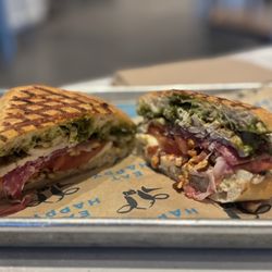 Mendocino Farms Newport Beach - Prosciutto & Chicken sandwich