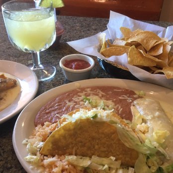 El Potrillo Mexican Restaurant and Grill - Beef Enchilada a la Carte - Mexican Near Me - Flowood, Mississippi