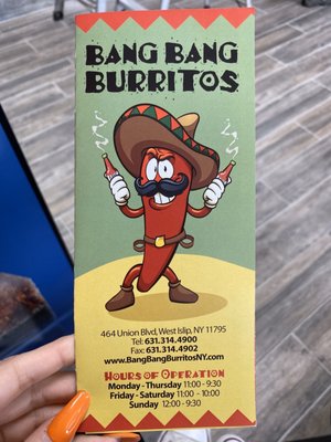 Bang Bang Burritos by null