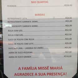 Cardápio