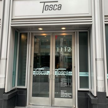 Ristorante TOSCA - Tosca's understated entrance on F Street. - Italian Near Me - Washington, DC, District of Columbia