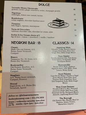 Menu photo 6 Felina Steak Jersey City, NJ Menu photo 6 Felina Steak Jersey City, NJ